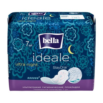Гигиенические прокладки Bella Ideale Ultra Night, 7 шт