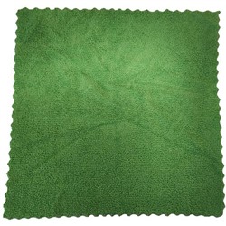 Салфетка из микрофибры (без упаковки) Ultra, цвет зелёный, 25х25 см