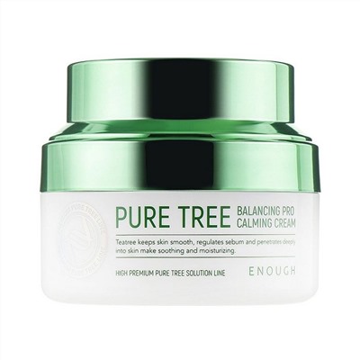 Успокаивающий крем с экстрактом чайного дерева Enough Pure Tree Balancing Pro Calming Cream, 50 мл
