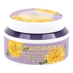 Питательный крем для лица с экстрактом хризантемы Jigott Chrysanthemum Flower Nourishing Cream