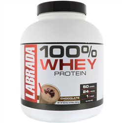 Labrada Nutrition, 100% сывороточный протеин, со вкусом шоколада, 1875 г (4,13 фунта)