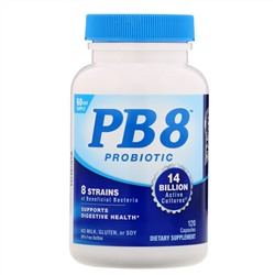 Nutrition Now, PB 8, пробиотики, 120 капсул