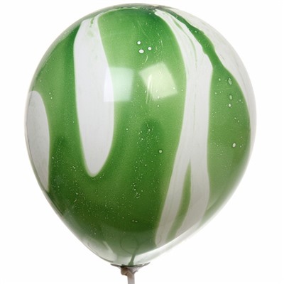 Воздушные шары "Мираж" 25шт 12"/30см зеленый