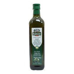 Масло оливковое высшего качества Basso extra virgin olive oil 500 мл