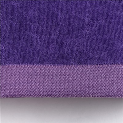 Полотенце велюровое Майами 086 100х150 см, фиолетовый+лаванда, хлопок 100%, 400г/м2