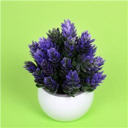 Цветы искусственные "Хмель" цвет фиолетовый Y11