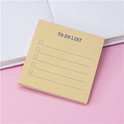 Блок для заметок "To do list", шоу-бокс 24 шт.