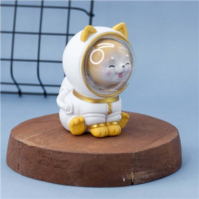 Ночник "Dog space suit", yellow