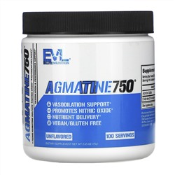 EVLution Nutrition, Agmatine750, Unflavored, 2.65 oz (75 g)