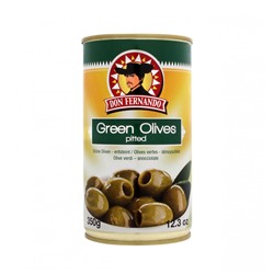 Зеленые оливки без косточек Don Fernando Oliven grün ohne Stein 370 мл