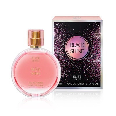 Туалетная вода женская Elite Black Shine, 50 мл