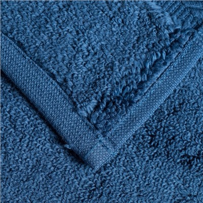 Полотенце Premier MICROCOTTON, 70х140 см, 100% микрокоттон, синий, 500 г/м2