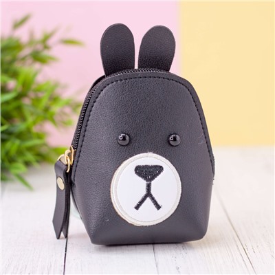 Кошелёк "Surprised bear", black