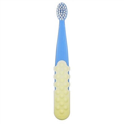 RADIUS, Totz Plus Brush, 3 Years +, Extra Soft, Blue Yellow, 1 Toothbrush