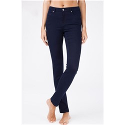 Классические тёмно-синие джинсы 164-98 размер