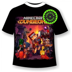 Подростковая футболка Minecraft Dungeons 1120