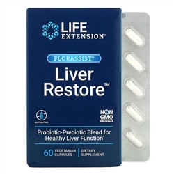 Life Extension, FLORASSIST Liver Restore, 60 Vegetarian Capsules
