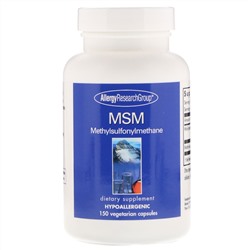 Allergy Research Group, MSM Methylsulfonylmethane, 150 Vegetarian Capsules