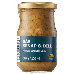 SÅS SENAP & DILL, Соус с горчицей и укропом