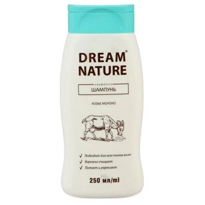 Шампунь для волос Dream Nature Козье молоко, 250 мл