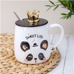 Кружка "Sweet life panda hat" (440 ml)