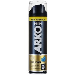 Гель для бритья Arko (Арко) Gold Power, 200 мл