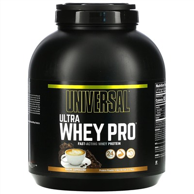 Universal Nutrition, Ultra Whey Pro, протеиновый порошок, мокко и капучино, 2,27 кг (5 фунтов)