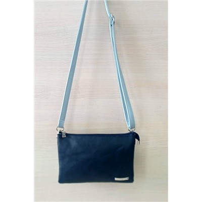 Удобная женская сумка Lilo чернильно-синий-голубой
