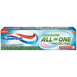 Зубная паста Aquafresh (Аквафреш) All-in-One Protection Extra Fresh, 75 мл