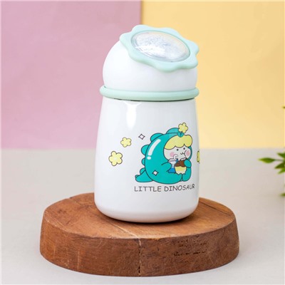 Термос "Little dinosaur", white (350ml)