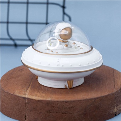 Ночник "Flying saucer", white