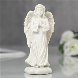 Сувенир полистоун "Ангел-хранитель молитва" 10,5х5х4 см