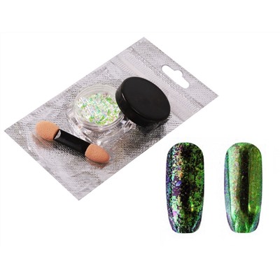 Nail Art Втирка Хлопья Юки, №118