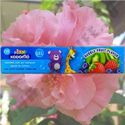 Детская зубная паста Мультифруктовая Kodomo Bubble Fruit Flavor