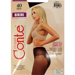 Колготки Conte Bikini (Конте Бикини), Mocca (шоколад), 40 den, 3 размер