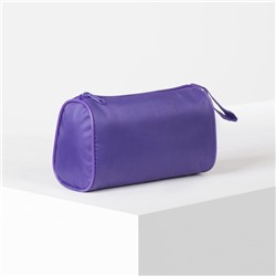 Косметичка-сумочка, отдел на молнии, цвет фиолетовый