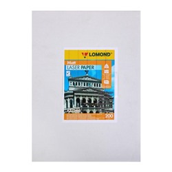 Фотобумага для лазерной печати А3 LOMOND, 200 г/м², матовая двусторонняя, 250 листов (0300331)
