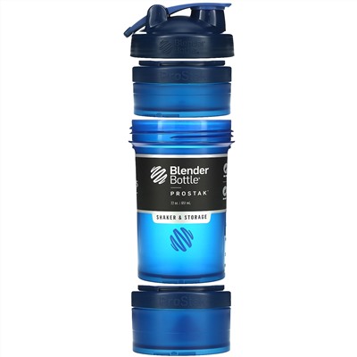 Blender Bottle, шейкер, морской синий, 651 мл (22 унции)
