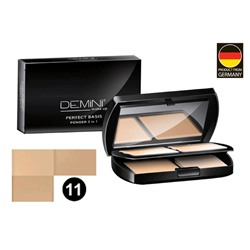 Пудра для лица 3 в 1 DEMINI Perfect Basis Powder, тон 11