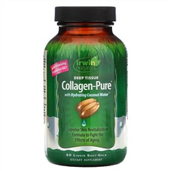 Irwin Naturals, Collagen-Pure, Deep Tissue, 80 гелевых капсул