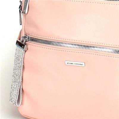 Сумка женская искусственная кожа VF-572416-1 (рюкзак change), 1отд, 2внут+5внеш карм, розовый SALE 235819