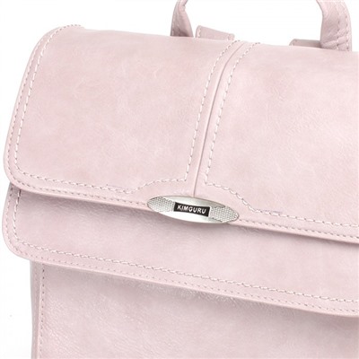 Сумка женская искусственная кожа KEN-32779-604 (рюкзак), 1отд+карм/пер, розовый SALE 235728