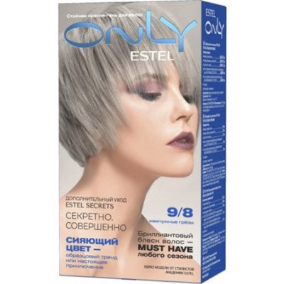 Краска для волос Estel ONLY (Эстель Онли) Beauty Hair Lab, 9/8 Блондин жемчужный
