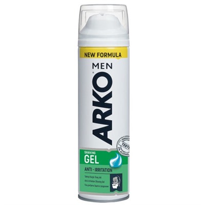 Гель для бритья Arko (Арко) Anti-Irritation, 200 мл