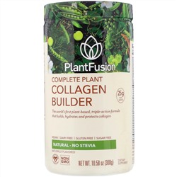 PlantFusion, комплексная добавка с растительным коллагеном, натуральный вкус, 300 г (10,58 унций)