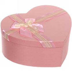 Коробка подарочная "Момент", цвет розовый, 27*23*11.7 см