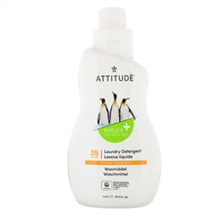 ATTITUDE, моющее средство для стирки, 35 загрузок, с ароматом цитрусовых, 1,05 л (35,5 жидк. унции)