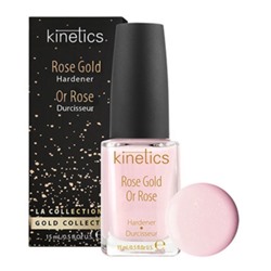 Kinetics Укрепитель для ногтей / Rose Gold Hardener, нежно-розовый, 15 мл