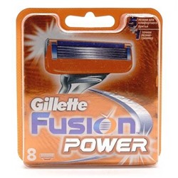Сменные кассеты Gillette Fusion Power, 8 шт.