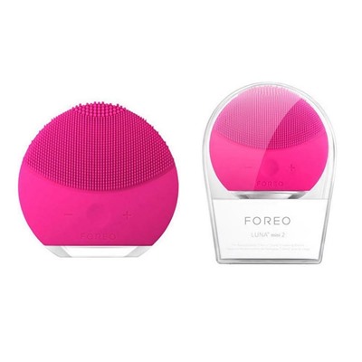 Щетка для чистки лица Foreo (малиновая)